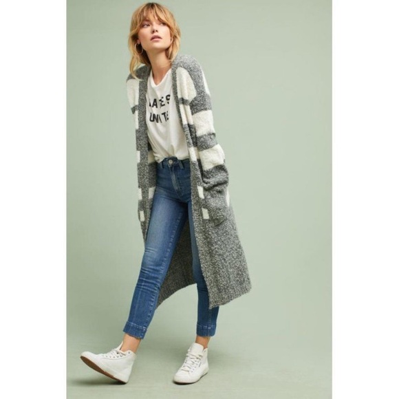 Anthropologie Sweaters - Anthropologie Tina + Jo Eliana Wool Blend Long Duster Chunky Cardigan